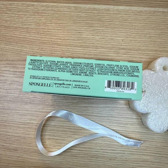 Spongelle Edelweiss Body Wash Infused Buffer Beauty Treatment 3 Oz 14+ Uses - Picture 5 of 5